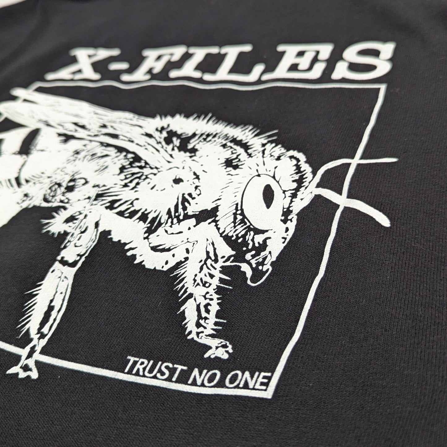 X-Files Bee Hoodie Back Close Up